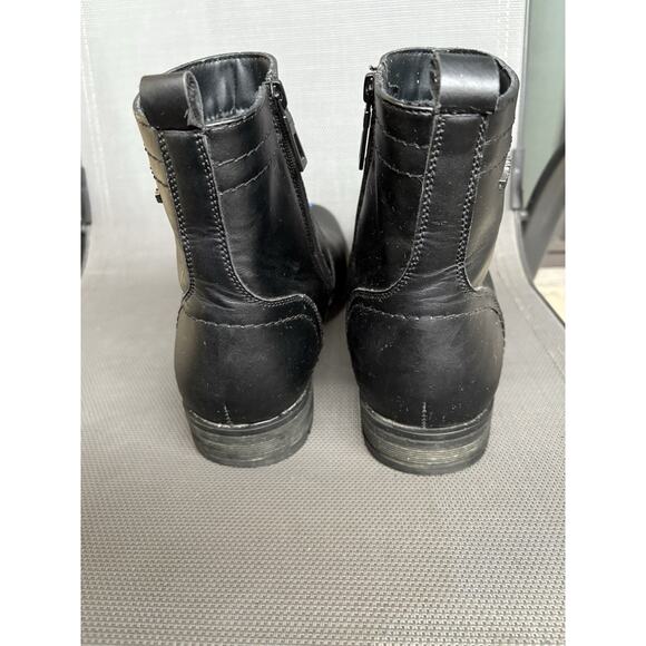 Blondo Waterproof Mens Winter Boots 9 W Black Leather Fleece Lined READ main image 13